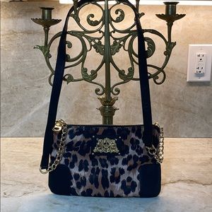 Juicy Couture leopard print crossbody
